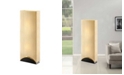 Artiva USA Sakura 42" Modern Contemporary Premium Shade Floor Lamp with Lacquer Base